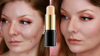 LANCÔME Teint Idole Foundation Stick REVIEW Pale Oily Skin [upl. by Vince]