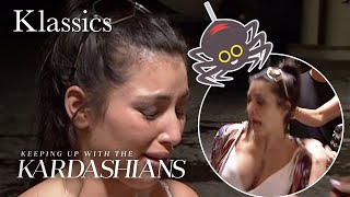 Kim Kardashian Freaks Out amp Cries Over a Spider  KUWTK Klassics  E [upl. by Amer745]