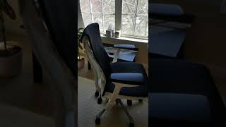 How to Raise a Herman Miller Embody Chair Out of the Box [upl. by Judsen]