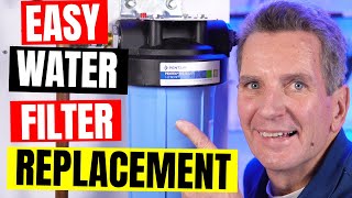 HOW to Change WHOLE HOUSE WATER FILTER in 7 EASY Steps [upl. by Airda607]