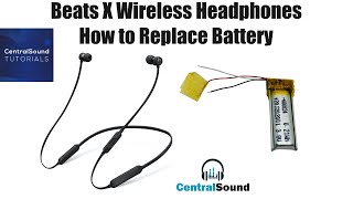 How to Replace Battery BeatsX Wireless Headphones [upl. by Post]