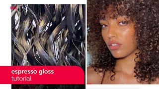 Espresso Hair – Quick Hair Gloss Tutorial  Wella Professionals [upl. by Whitcher]