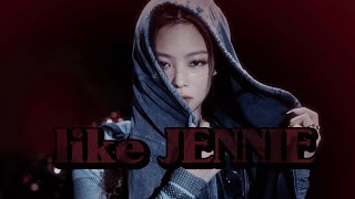 JENNIE  like JENNIE Official Lyric Video [upl. by Felice]