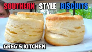 HOW TO MAKE BISCUITS  3 Ingredients  Gregs Kitchen [upl. by Yllop]