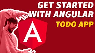 Build Your First ANGULAR Web app  Beginner Angular Todo app [upl. by Novart]