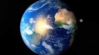 Earth animation 3D  HD  Maya 2014 [upl. by Ardiedal772]