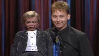 David Strassman and Chuck Woods Ventriloquist Act 1995  MDA Telethon [upl. by Adnarom]