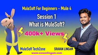 Mulesoft For Absolute Beginners  Session 1 What Is Mulesoft  mulesoft mule4 sravanlingam [upl. by Atekin]