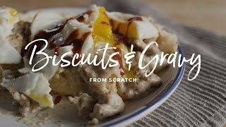 Biscuits amp Gravy  How to Make Breakfast Sausage [upl. by Mathre515]