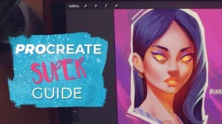 How to use PROCREATE  Beginners Complete Guide [upl. by Berck]