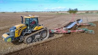 Challenger 775E Ploughing With Our 10 Furrow Plough [upl. by Manda621]