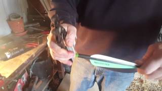 Removing a Plastic Nock from a Carbon Arrow [upl. by Marston]