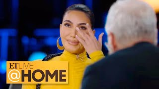 Kim Kardashian Gets Emotional Recounting Paris Robbery With David Letterman  ET Live  Home [upl. by Selim]