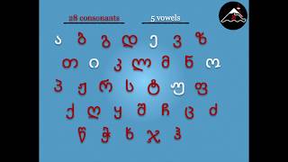 The Georgian Alphabet and Pronunciation Rules [upl. by Omsoc]