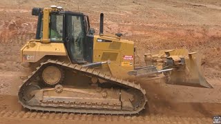 CAT D6N Dozer Tracks Sound Good [upl. by Nnylyma]