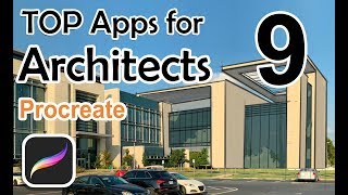 Top Apps for Architects procreate perspective drawing [upl. by Ronda]