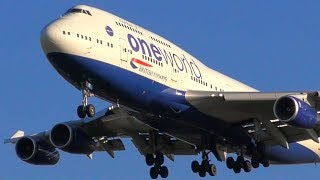 35 BIG PLANES Landing at London Heathrow  A380 747 777  Heathrow Airport Plane Spotting [upl. by Egas]