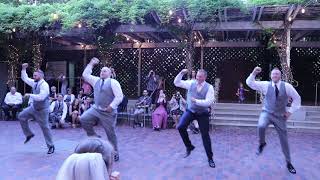 Best Groomsmen wedding dance EVER [upl. by Orapma]