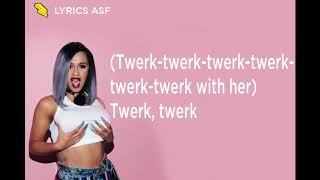 Twerk Lyrics  City Girls ft Cardi B [upl. by Viscardi]