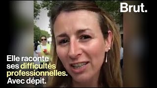 Les kinés manifestent pour une reconnaissance de leur métier [upl. by Narut863]