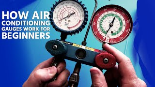 How Air Conditioning Gauges Work for Beginners [upl. by Llednov]