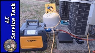 Refrigerant RECOVERY Procedure Step by Step Fully Recovered [upl. by Addy760]