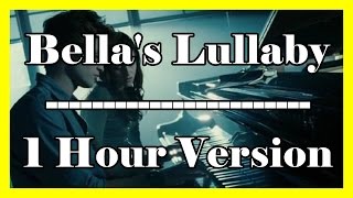 Bellas Lullaby 1 hour loop  1 hour extension Twilight OFFICIAL Piano Version [upl. by Eugirne]