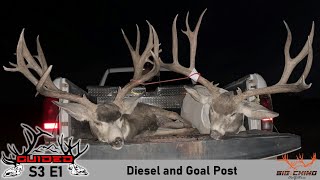 S3E1 Diesel and Goal Post  Two Giant Mule Deer Hit the Dirt [upl. by Albert]