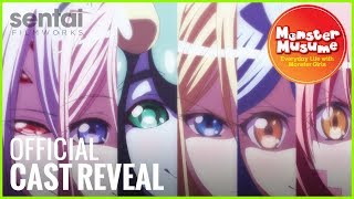 Monster Musume Official English Dub Trailer  Cast Reveal [upl. by Nelli930]