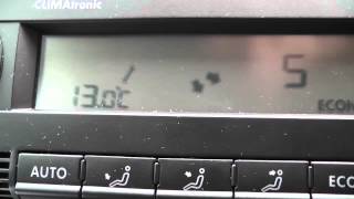 VW Polo Climatronic Diagnostic Secret Codes climate control [upl. by Nire536]