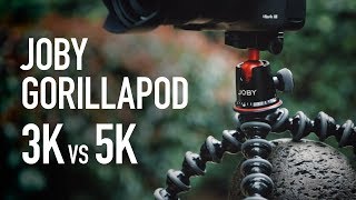 Joby Gorillapod 3K vs 5K  Which one should you get [upl. by Ready46]