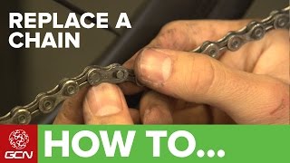 How To Replace A Bicycle Chain [upl. by Card]