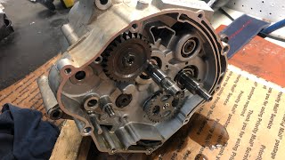 Yamaha TTR125  Part Three engine disassembly [upl. by Rimma]