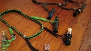 How To Make A Waterfowl Call Lanyard 13 [upl. by Ginsburg957]