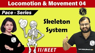 Movement and Locomotion 04  Skeleton System  Class 11  NEET  PACE SERIES [upl. by Nalepka]