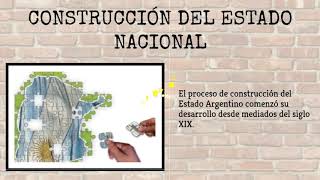 El PROCESO DE CONSTRUCCIÓN DEL ESTADO ARGENTINO [upl. by Oner148]