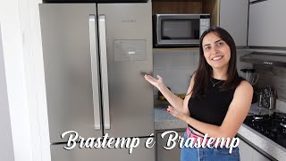 RESENHA GELADEIRA BRASTEMP FRENCH DOOR INVERSE 540L [upl. by Garland]