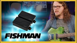 Active but Passive Pickups Fishman Fluence COMPARED  Modern Devin Tosin [upl. by Notlok71]