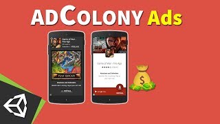 Adcolony Ads Integration In Unity [upl. by Kacy300]