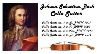 Johann Sebastian Bach  Cello suites in 432 Hz great for reading or studying [upl. by Liddy]