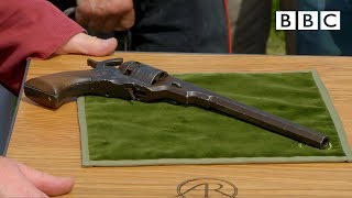 Early Colt revolver valued at £150000  Antiques Roadshow  BBC [upl. by Ydissac]