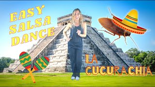 EASY Salsa Dance for Kids  Mexico in May  La Cucaracha  Brain Breaks for Kids [upl. by Alywt877]