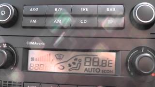 VW Polo CLIMAtronic diagnostic self test [upl. by Norraj]