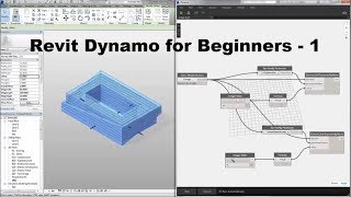 Revit Dynamo Tutorial for Beginners  1 [upl. by Haikan921]