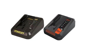 Modify StanleyBlackampDecker 20v Chargers To Use Different Batteries [upl. by Atinna759]