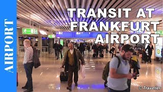 TRANSIT WALK AT FRANKFURT Airport FRA Terminal 1  Connection Flight Transfer Arriving amp Departing [upl. by Kumar932]