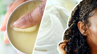 DIY Natural Hair Products  POMADE amp HAIR BUTTER [upl. by Lisette]