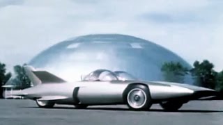 GM Firebird lll Gas Turbine Car Promo Film  1958 [upl. by Kati]