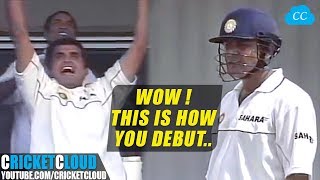 Sehwag Showing how to Play Debut Test Match  Fearless Cricketer [upl. by Atse]