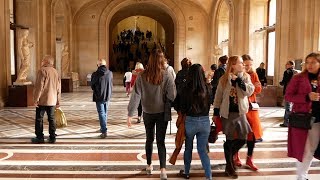 Louvre Museum Walking Tour [upl. by Photima917]